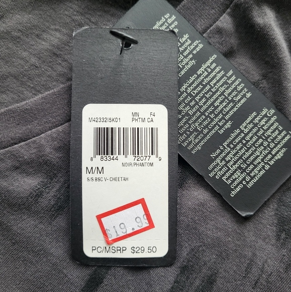 Guess Cheetah Cotton T- Shirt - Picture 7 of 7